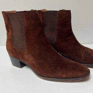 Frye Suede Chelsea Boots Size 10